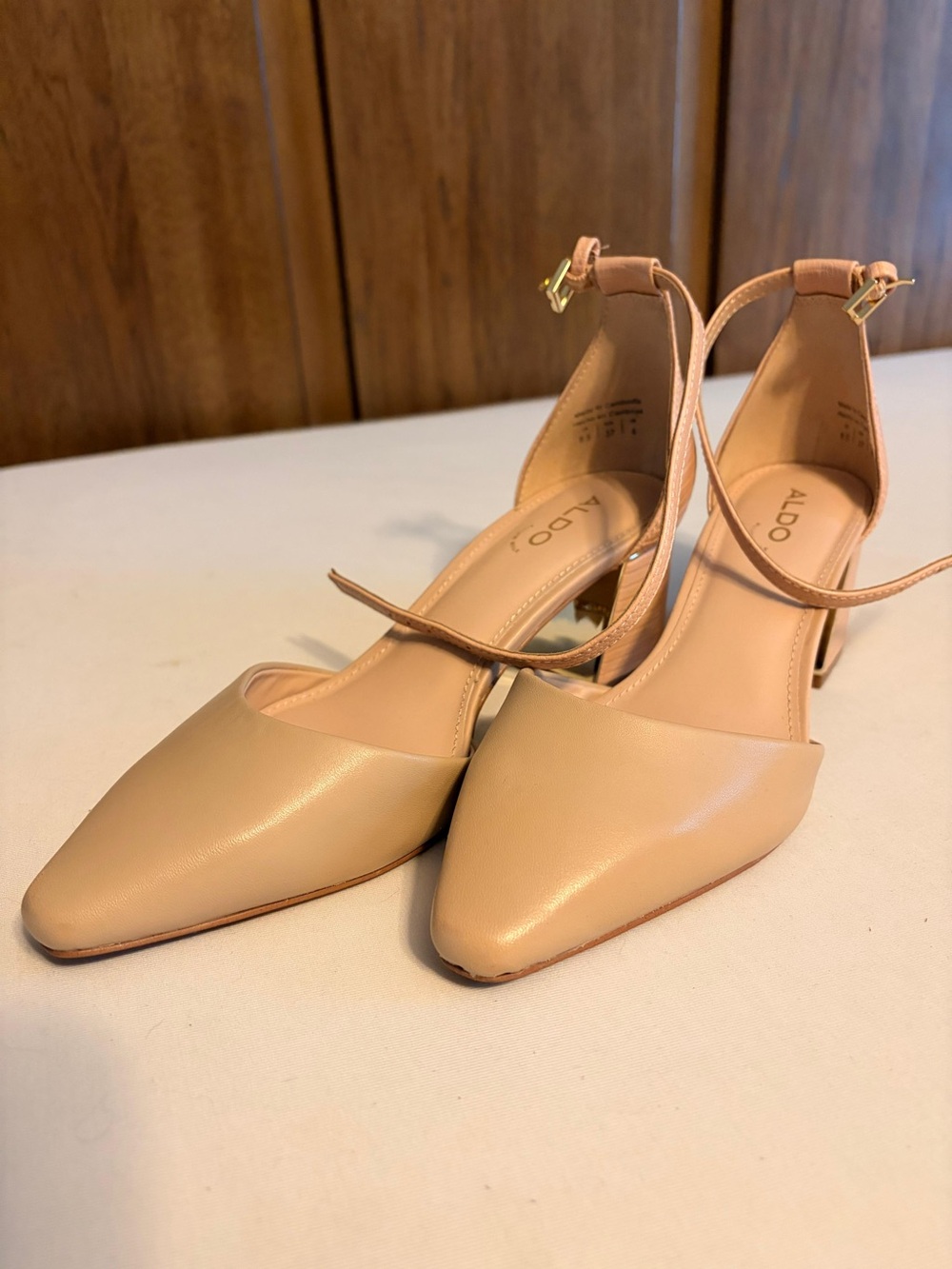 ALDO Tinctum Strappy Block Heel Pumps